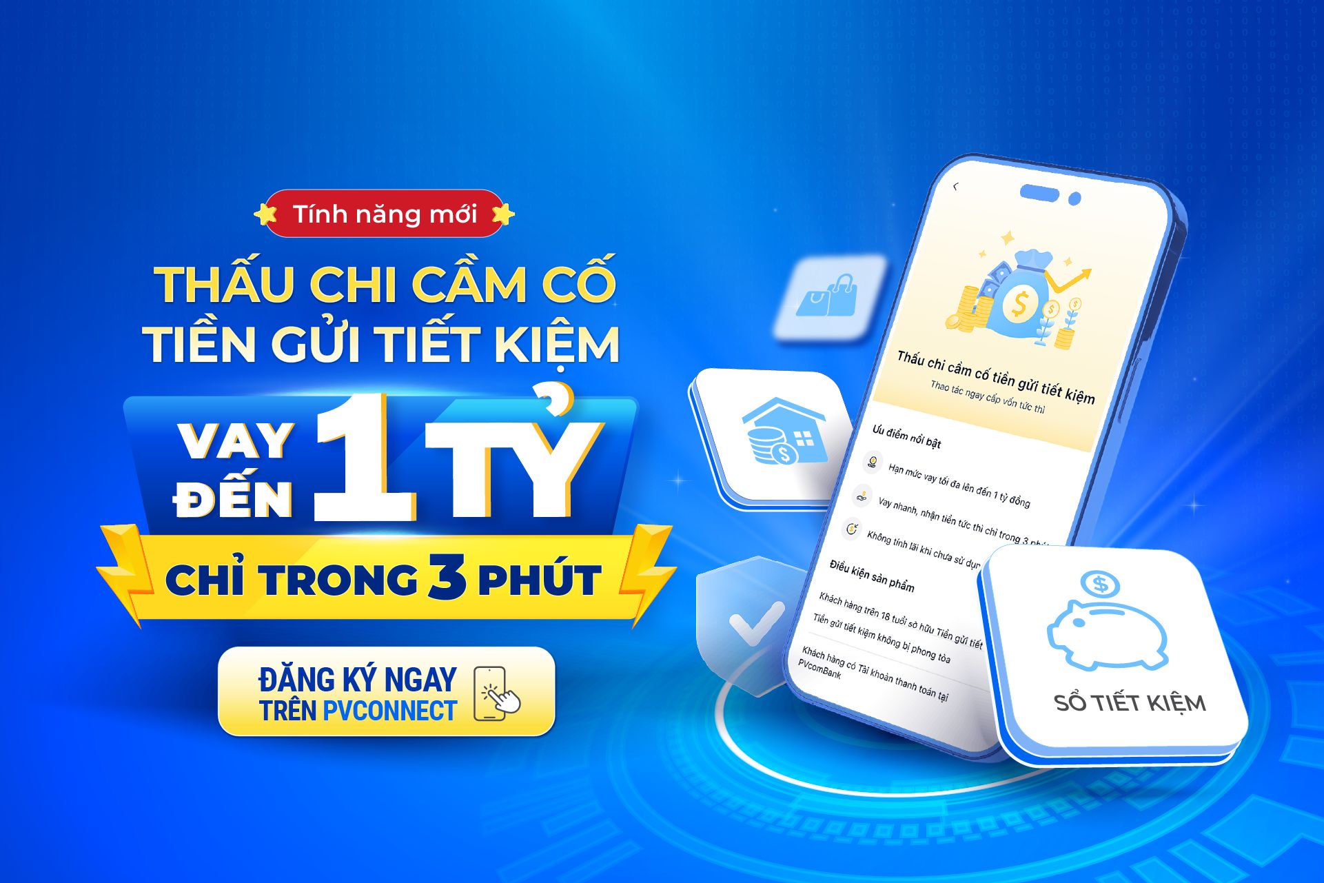 Ảnh minh họa: PVcomBank ra mắt sản phẩm t&iacute;n dụng thấu chi cầm cố tiền gửi tiết kiệm