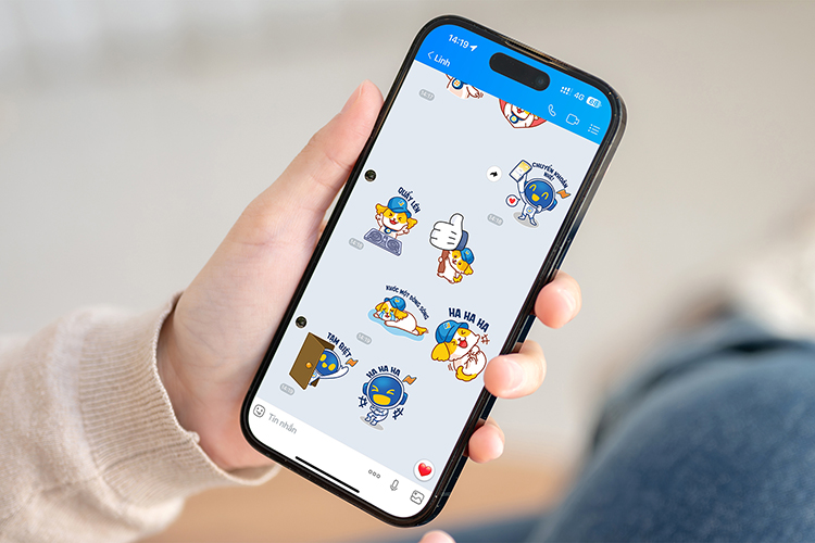 Gắn kết khách hàng thông qua sticker đại diện cho thương hiệu trên các ...